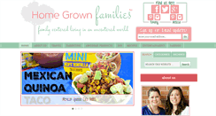 Desktop Screenshot of homegrownfamilies.net