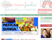 Tablet Screenshot of homegrownfamilies.net